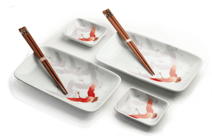 Sushi set Japansk Tranfågel