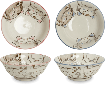 Katt Ramenskål Ø20,5cm | H8cm