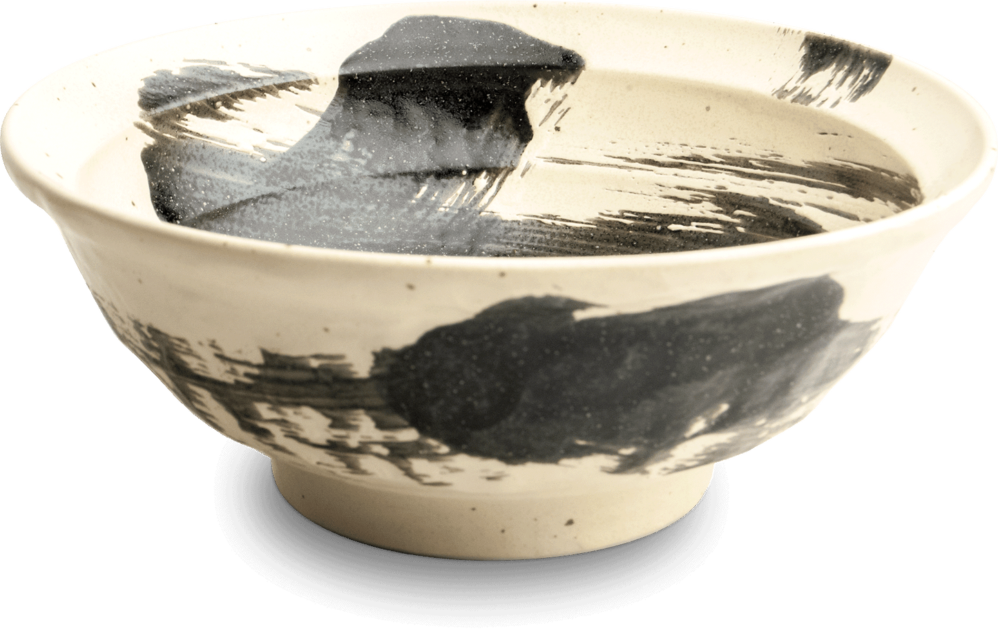 Ramenskål Vit & Svart Ø22 cm | H9 cm