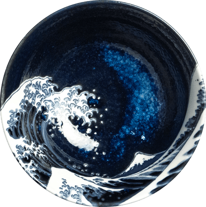 Hokusai Blue (L) Ø19,5 cm | H7,5 cm