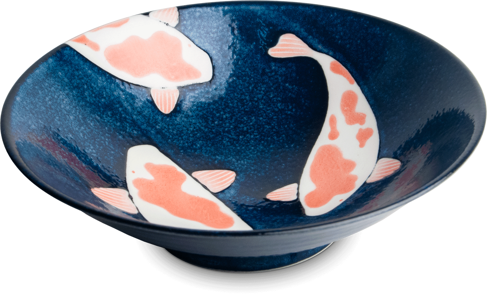 Ramenskål med Koi fisk Ø25 cm | H7,5 cm