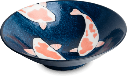 Ramenskål med Koi fisk Ø25 cm | H7,5 cm