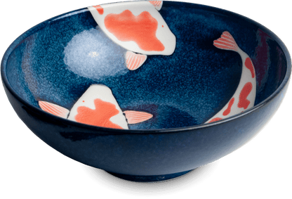 Ramenskål med Koi fisk 21,5 cm H 8cm