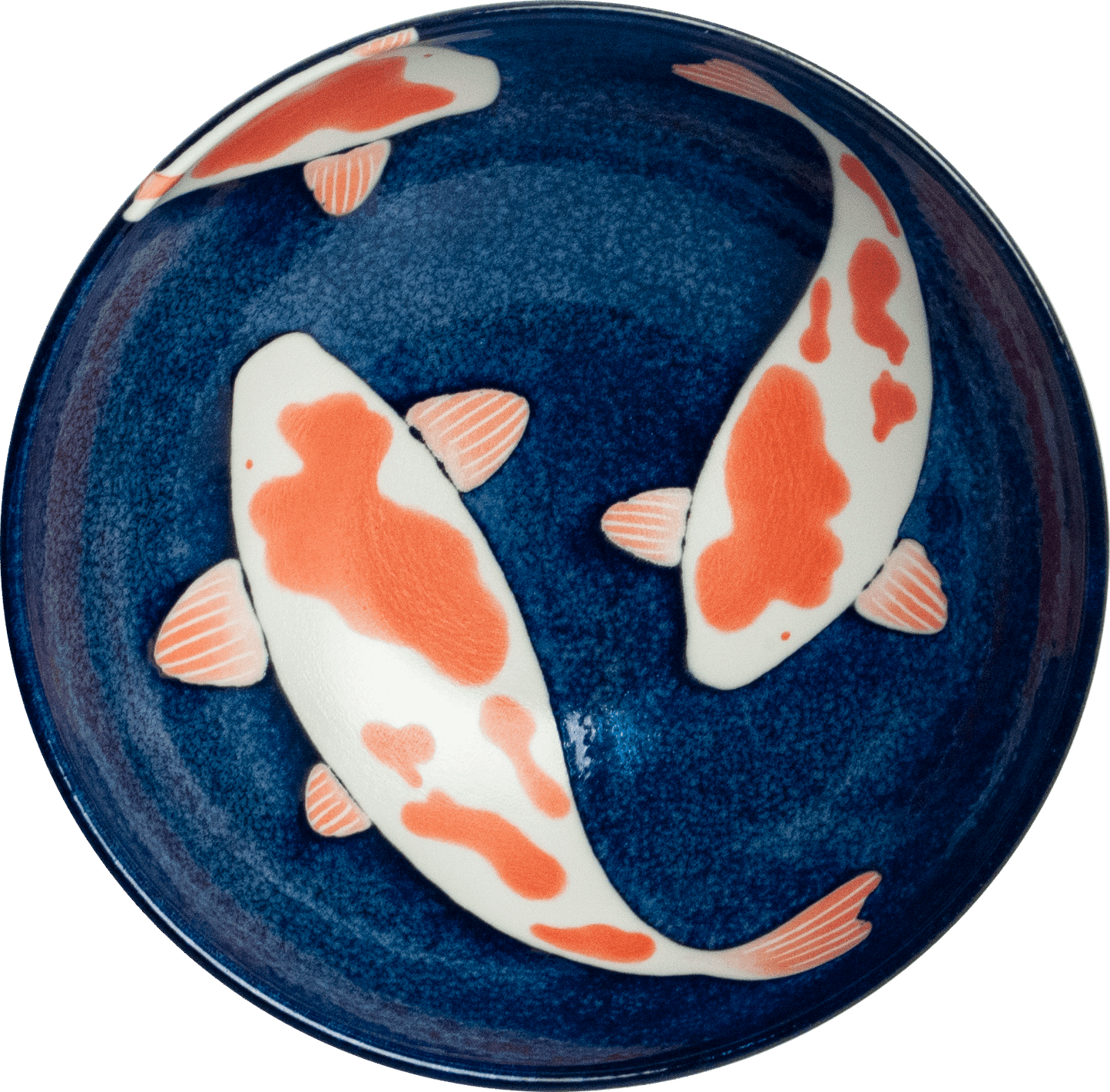Ramenskål med Koi fisk 21,5 cm H 8cm