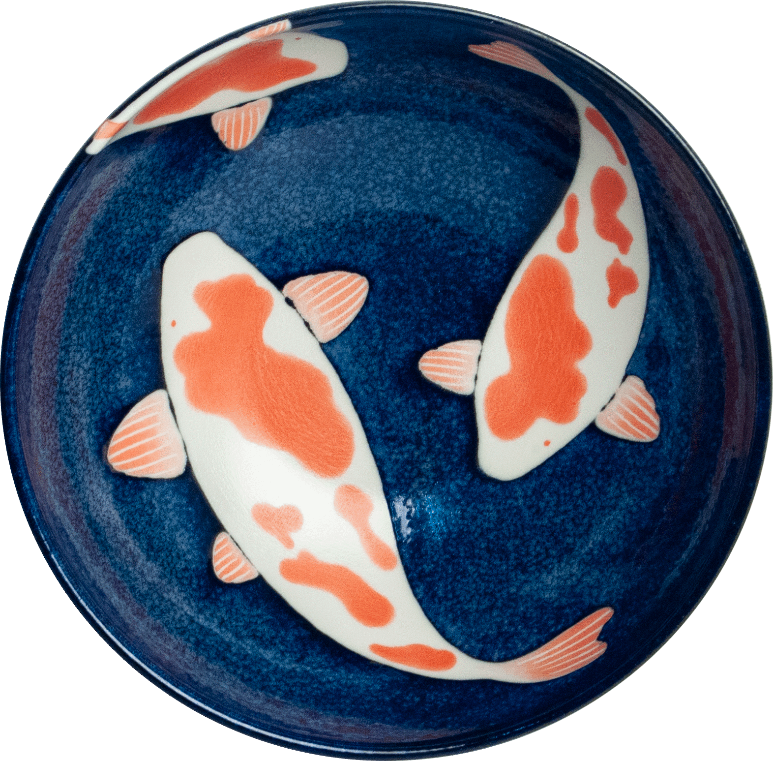 Ramenskål med Koi fisk 21,5 cm H 8cm