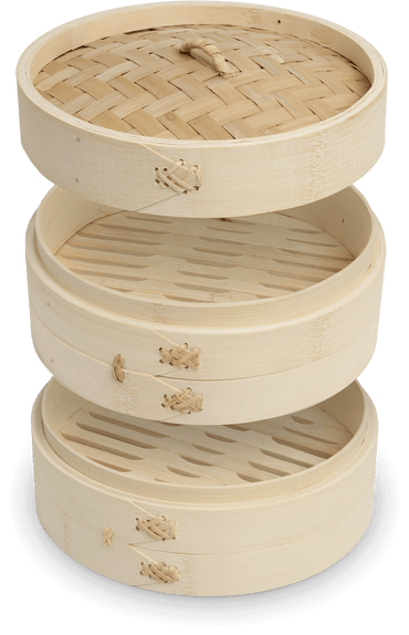 Bambu ångkokare 21cm