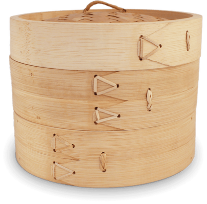 Bambu ångkokare 21cm