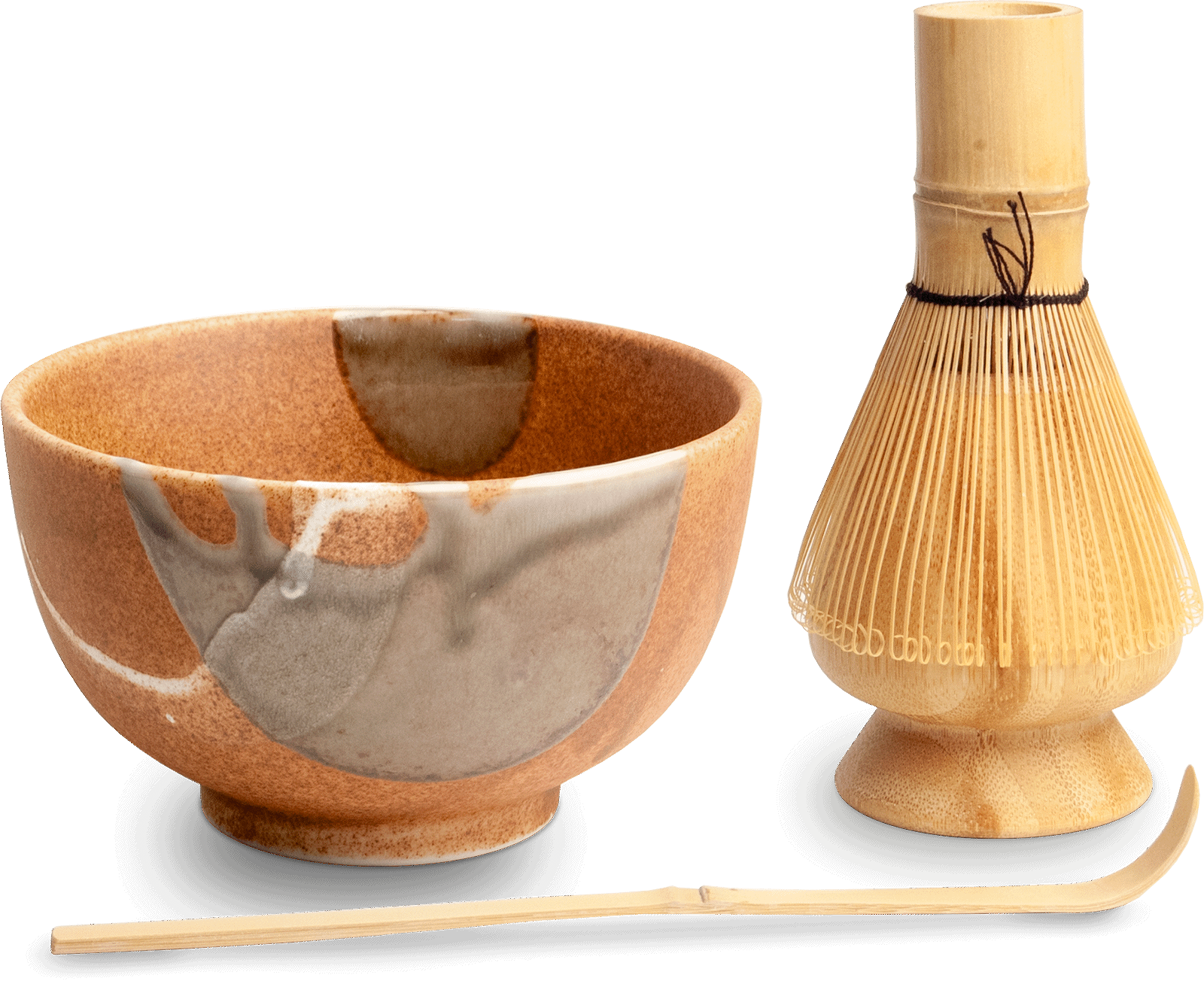 Matchaset med Kisoji-design Storlek: Ø13 cm | H7 cm.
