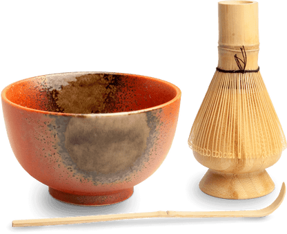 Matchaset med Akayuu-design. Storlek: Ø13 cm | H7 cm.