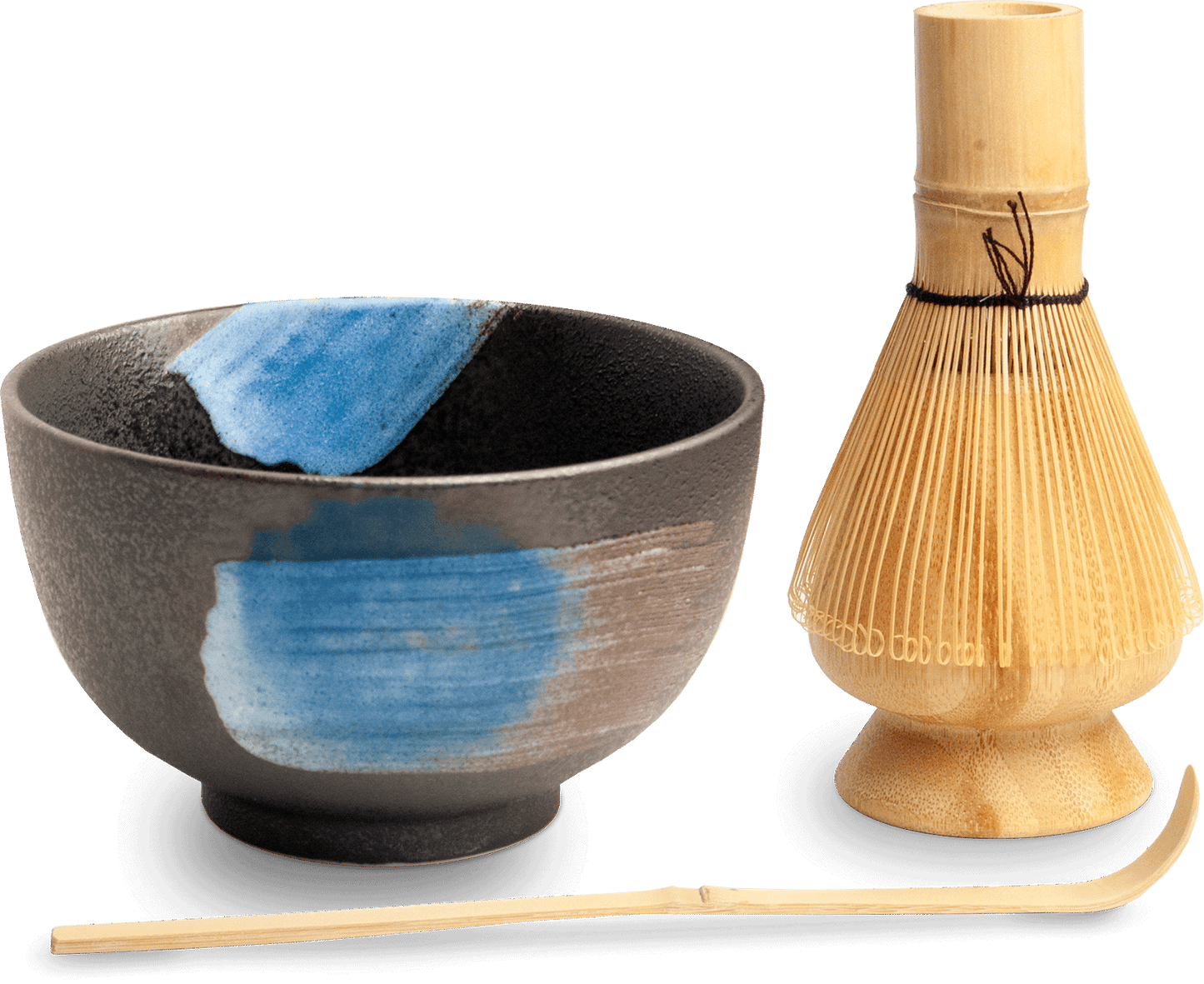 Matchaset med Kurosuishou-design. Storlek: Ø13 cm | H7 cm.