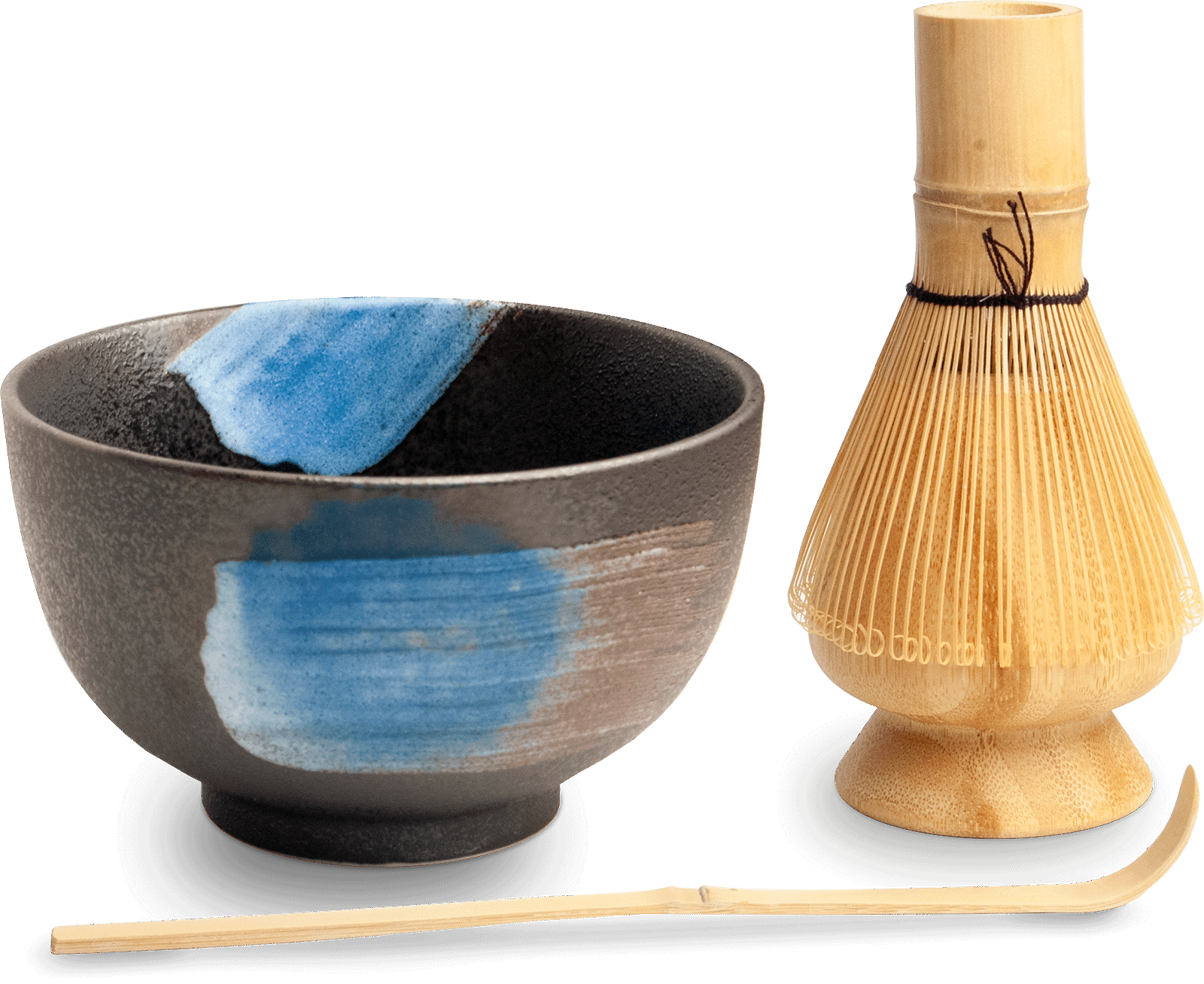 Matchaset med Kurosuishou-design. Storlek: Ø13 cm | H7 cm.