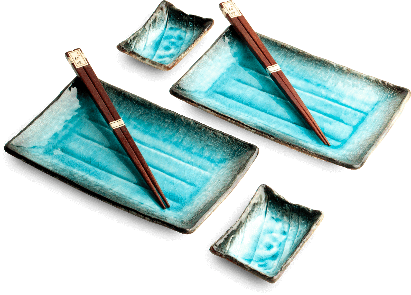 Sushiset, 22x12,5 cm. Storlek: 22x12,5 cm | H2 cm.