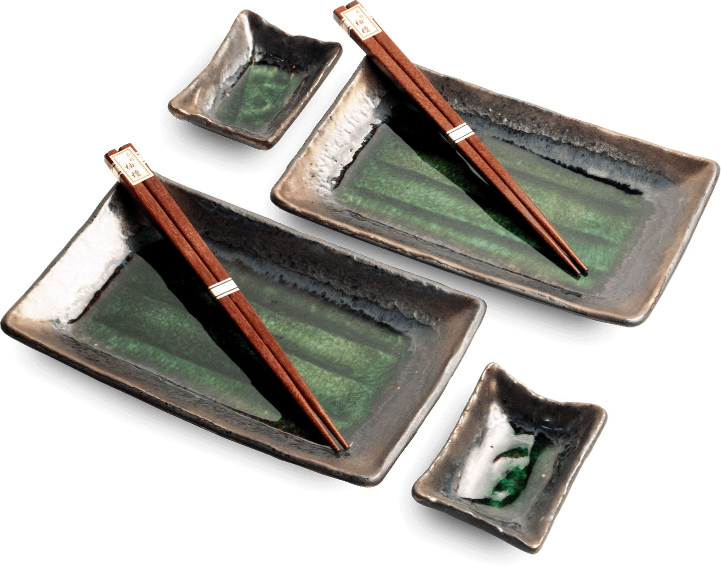 Sushiset, 22x12,5 cm. Storlek: 22x12,5 cm | H2 cm.
