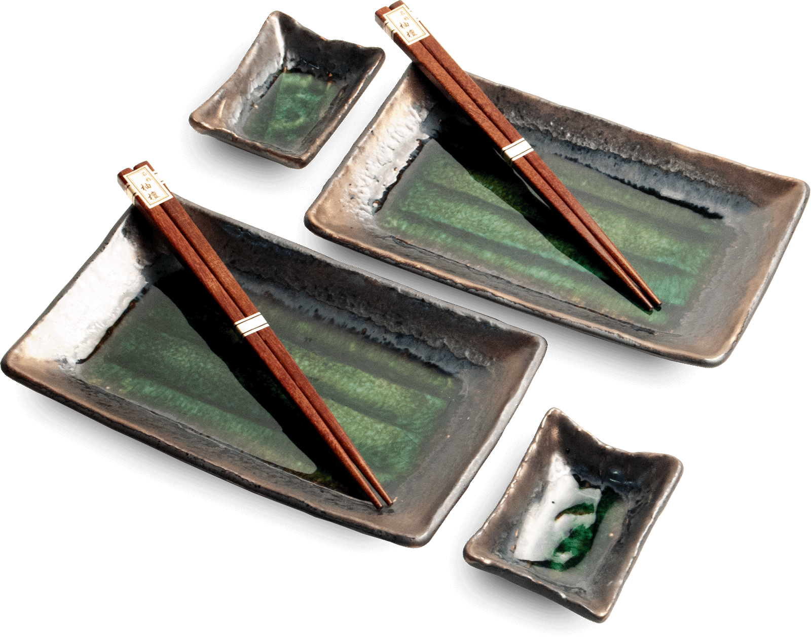 Sushiset, 22x12,5 cm. Storlek: 22x12,5 cm | H2 cm.