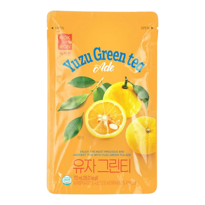 Yuzu Grön Te Drink 170ml, Nokchawon