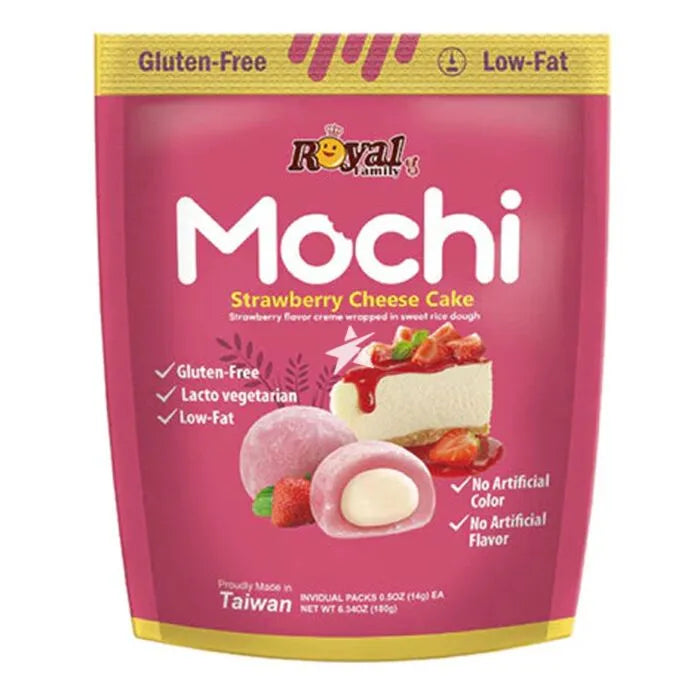 Mochi Strawberry Cheesecake 180g, Royal Family