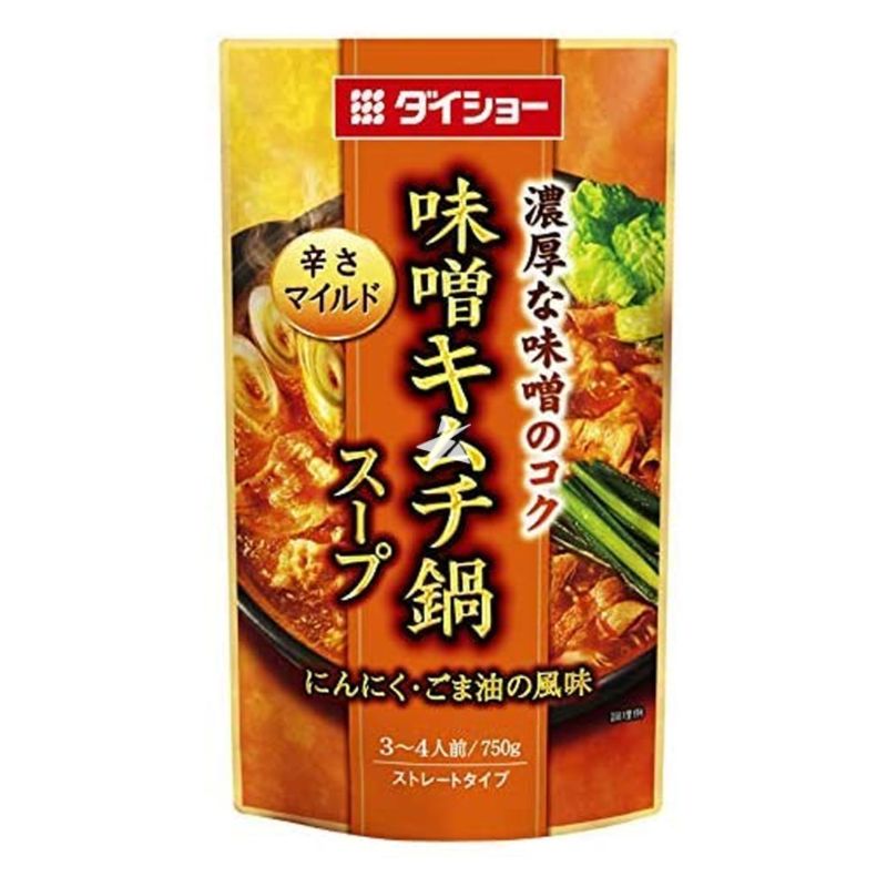 Kimchi & miso Hot-Pot Buljong 750g, Daisho