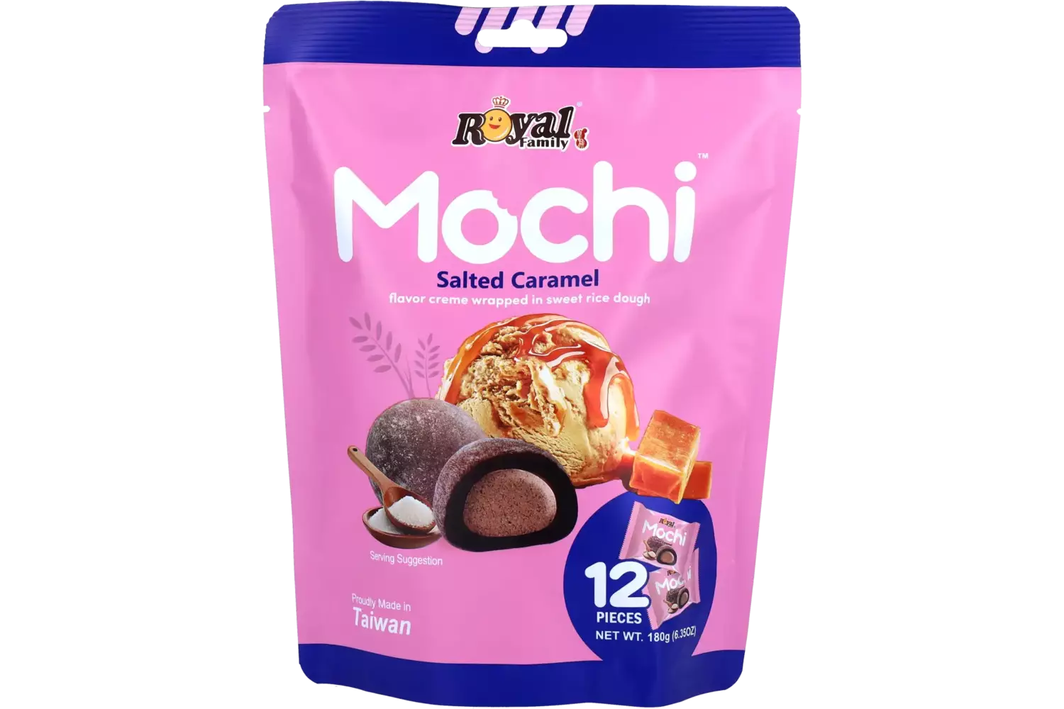 Mochi Salted Caramel 180g, Royal Family
