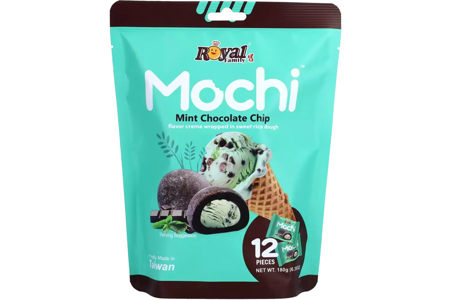 Mochi Mint Chocolate Chip 180g, Royal Family