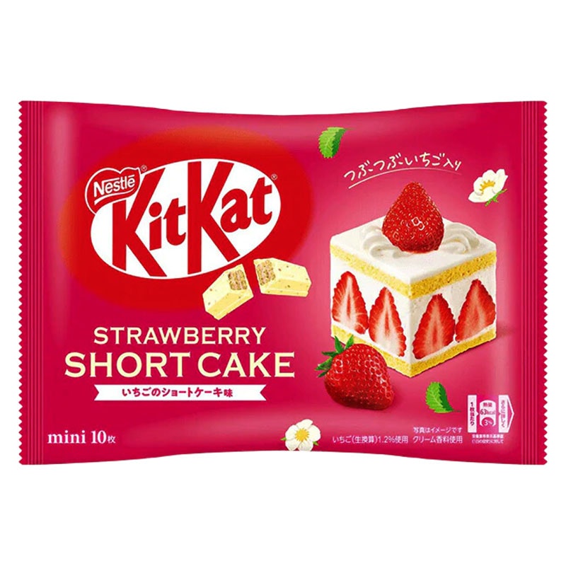 Kitkat Strawberry Short Cake 116g, Nestle