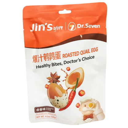 Sojamarinerade Vaktel Ägg Snack 120g Jin's