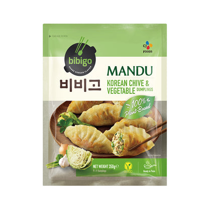 Bibigo Chives & veg dumpling 350g