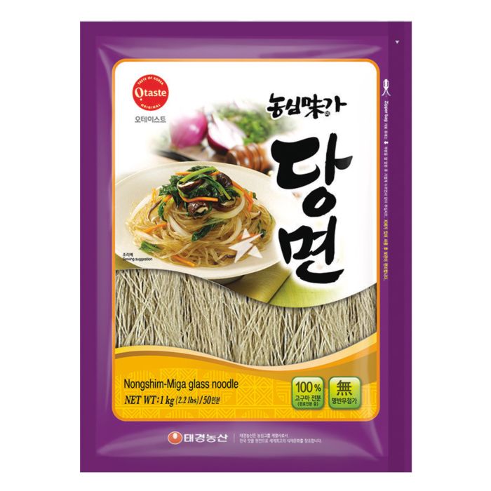 Sötpotatis Nudlar 1kg, Nongshim