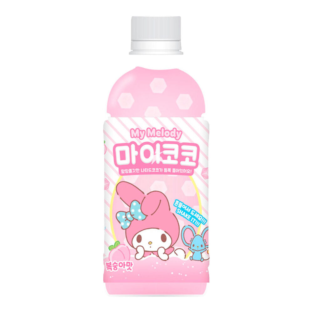 My Melody Fruktdryck  med kokosbitar (Persika) 340ml, Meatsy