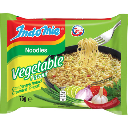 Snabbnudlar Vegetariska 75g, Indomie
