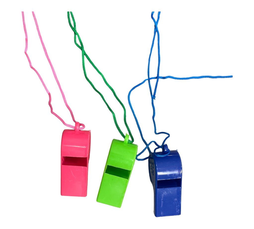 Visselpipa med snöre