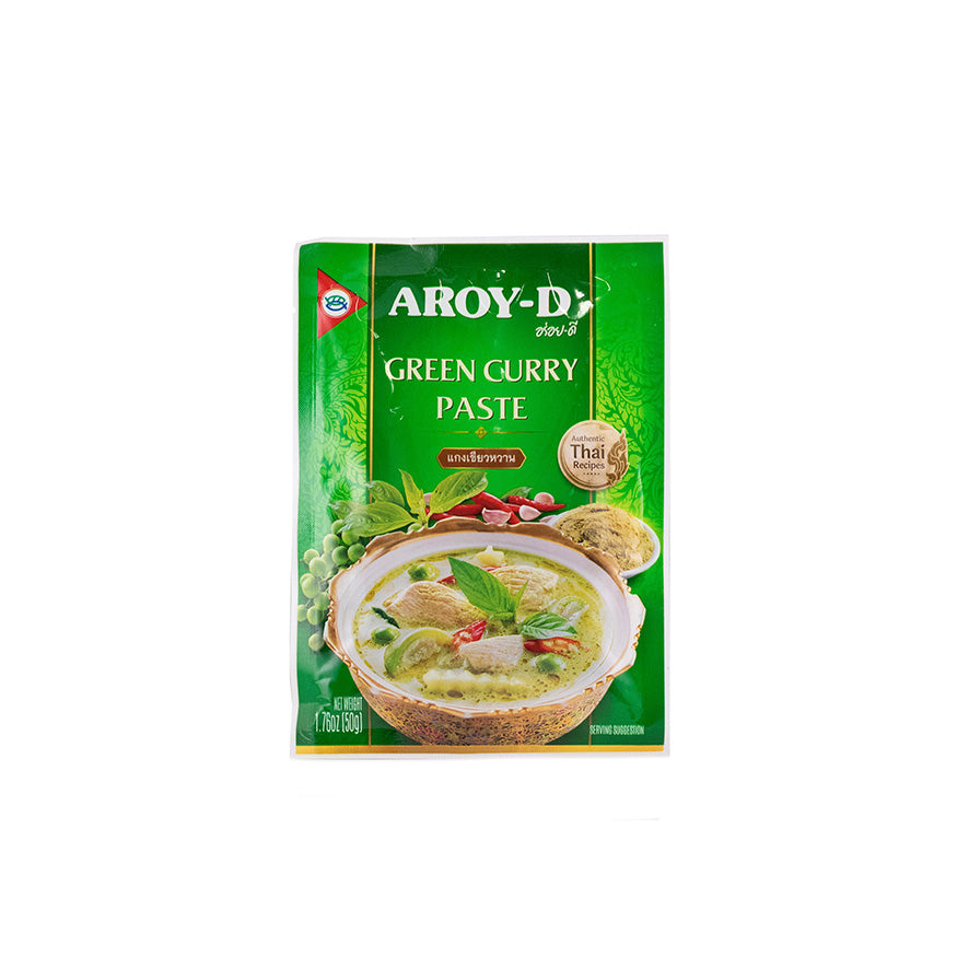 Grön Curry paste 50g, Aroy-D