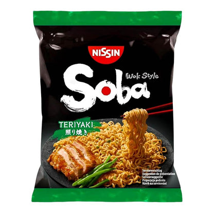 Snabbnudlar Soba Teriyaki 110g, Nissin