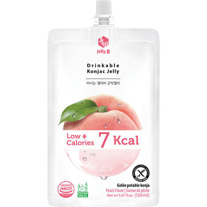 Konjac Peach Drink 150ml, Jelly.B