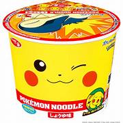 Pokemon Snabbnudlar i kopp med Sojasmak 38g, Sapporo Ichiban