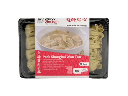 Fläsk Wan tan kinesisk ravioli 312g