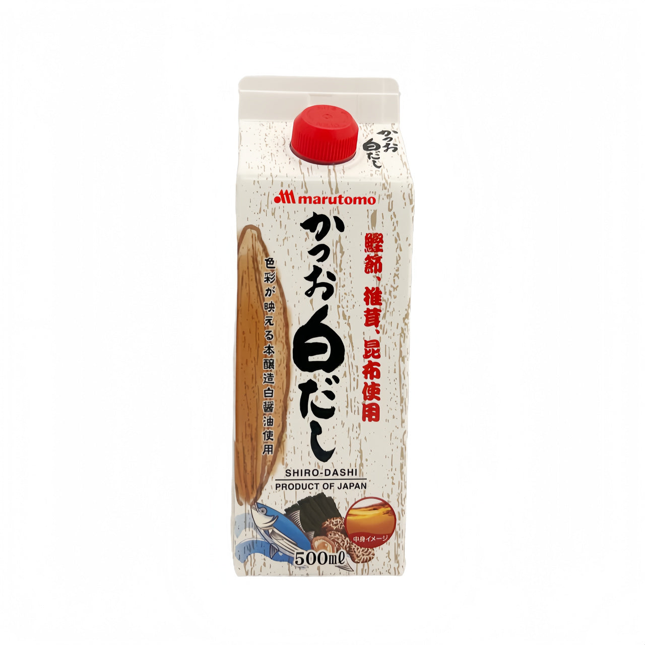 Koncentrerad Japansk Soppbas till Ramen (Shiro Dashi) 500ml, Marutomo
