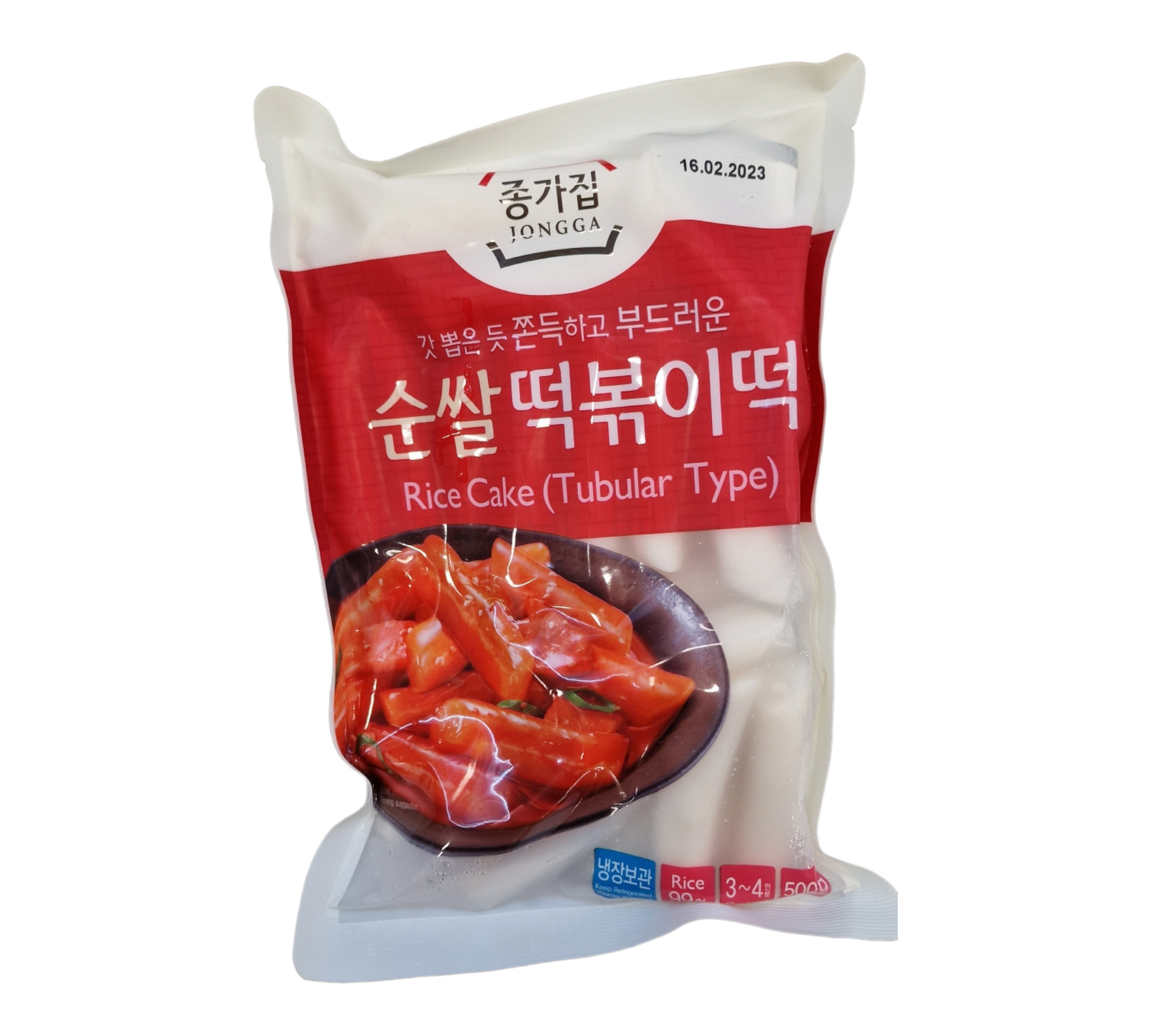 Riskaka Rörform (Liten) 1kg (Topokki), Jonggan