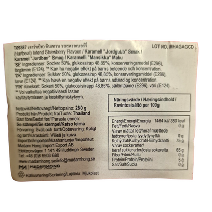 Jordgubb karamell 280g