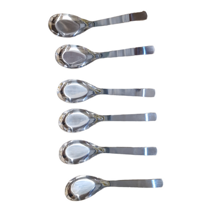 Sked 6-pack rostfri