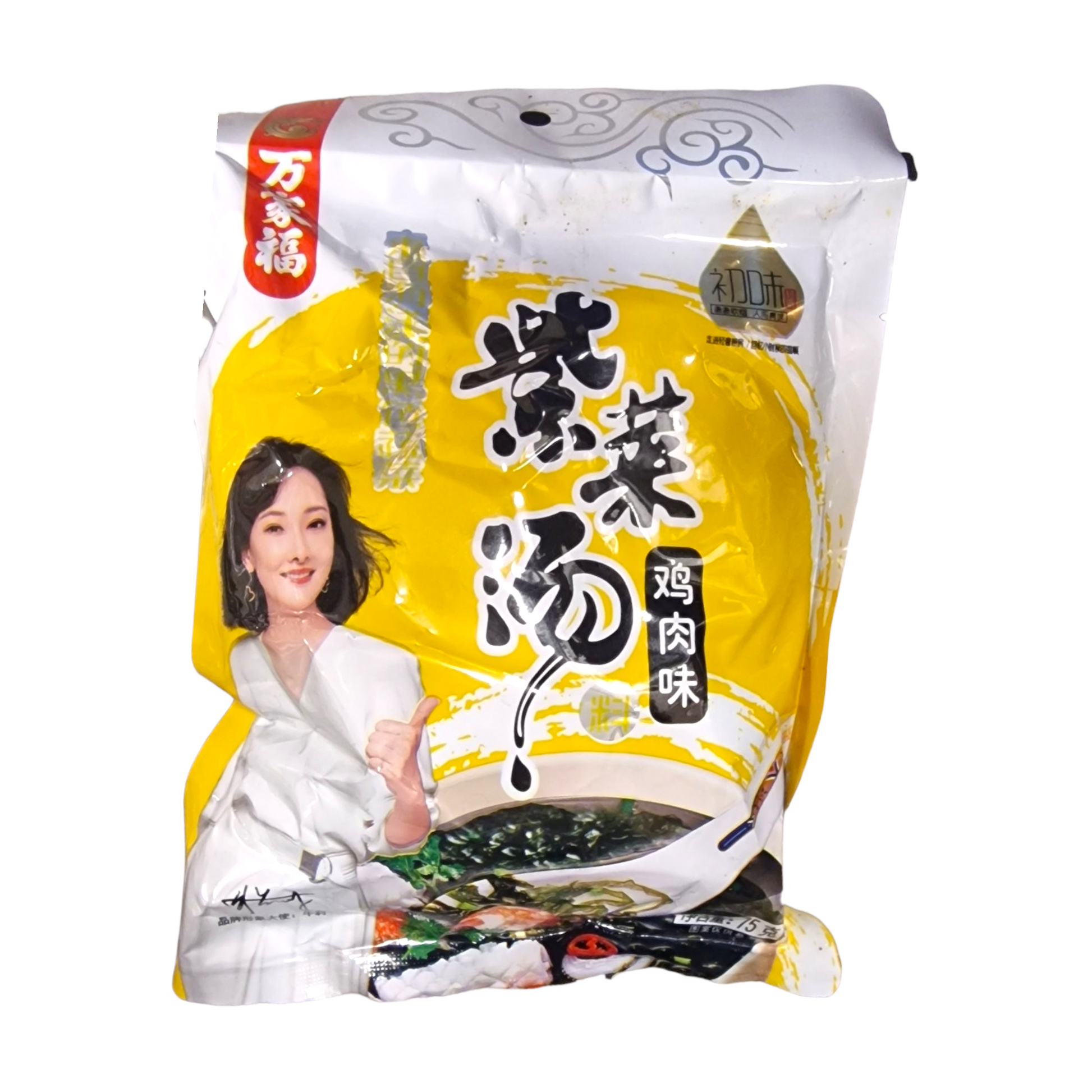 Färdig Soppa med kycklingbuljong och sjögräs 75g