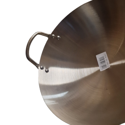 Wokpanna rostfri 34cm