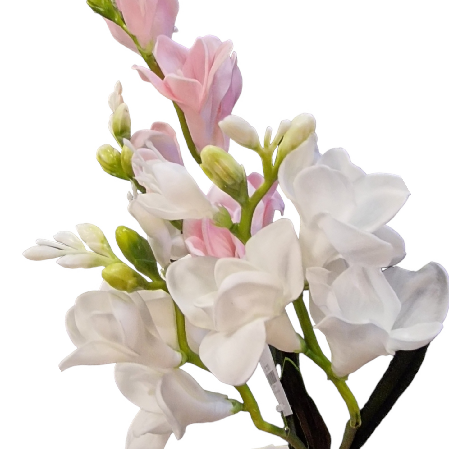 konstgjord Freesia, irisväxter vit 1pack