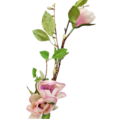 konstgjord Magnolia i kvist rosa 1pack