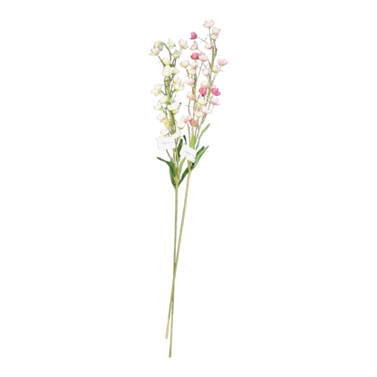 konstgjord Blåklockssläktet Campanula vit 1pack