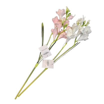 konstgjord Freesia, irisväxter rosa 1pack