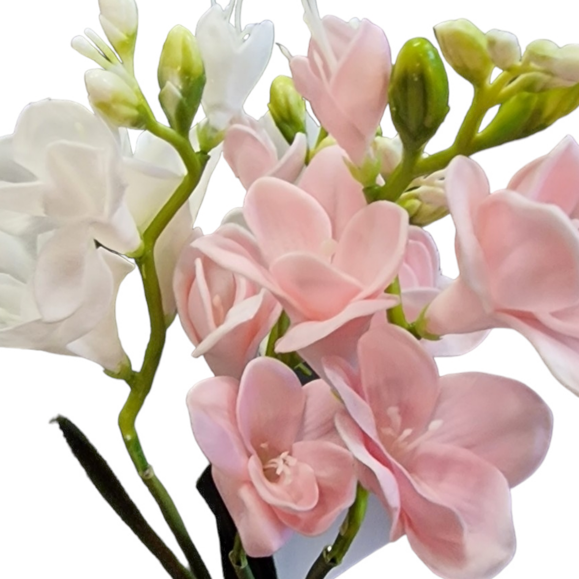 konstgjord Freesia, irisväxter rosa 1pack