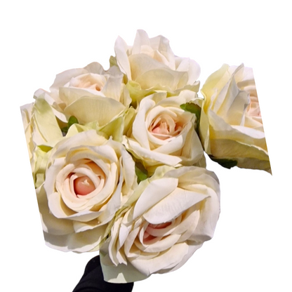 konstgjord Rosor 6pack 44cm