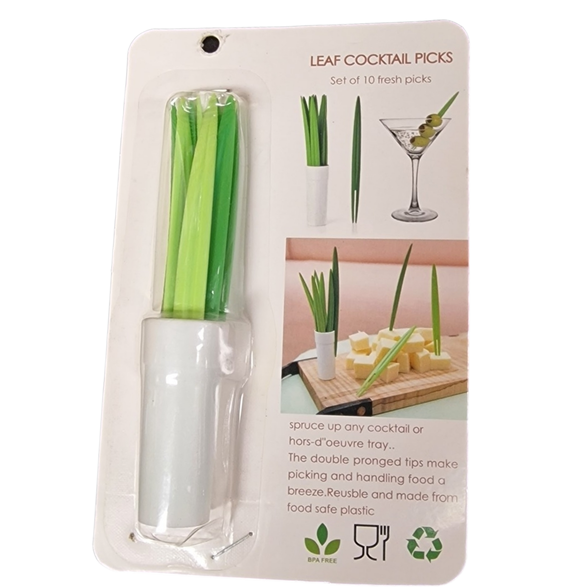 Blad cocktail picks