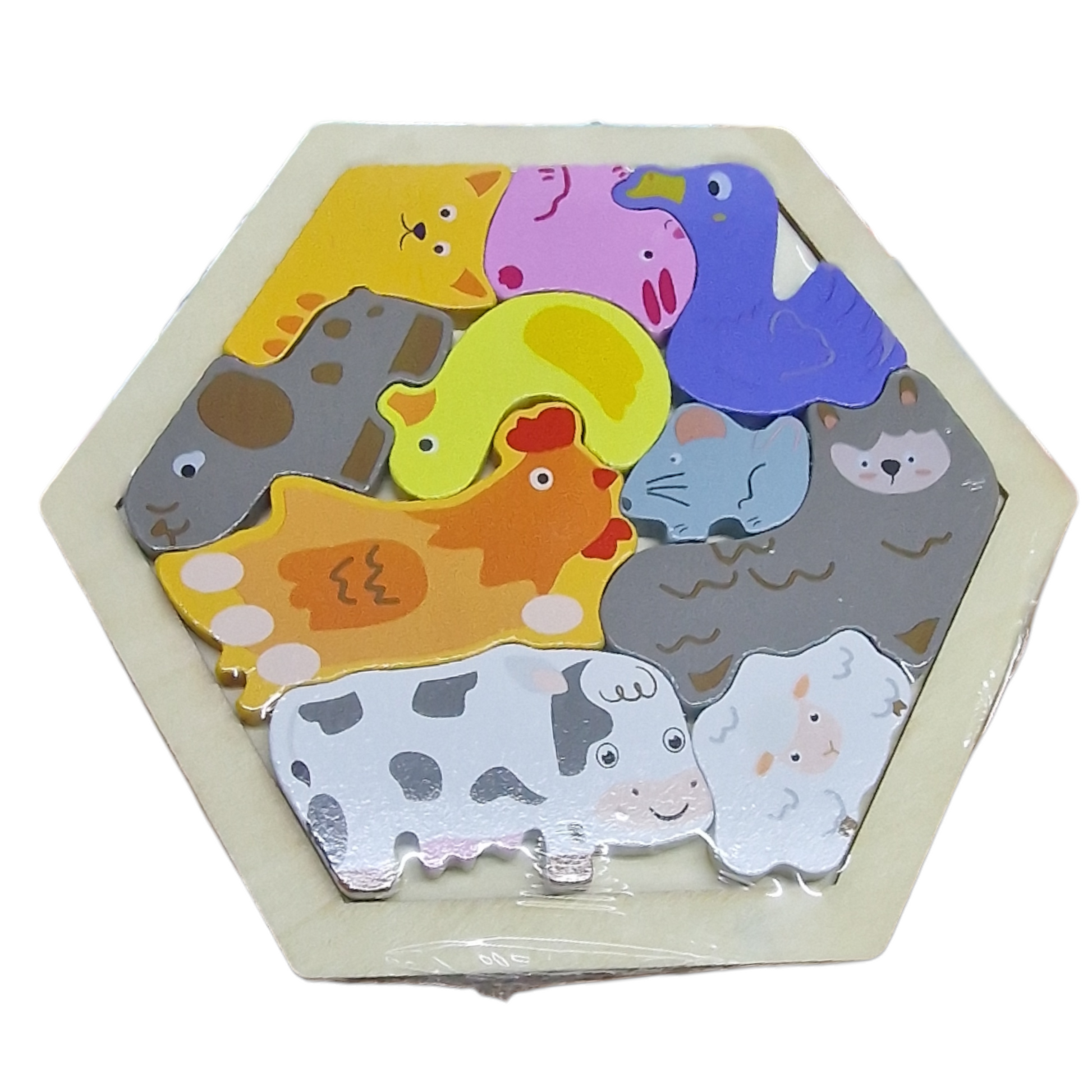 Puzzel för barn i trä, Osorterad