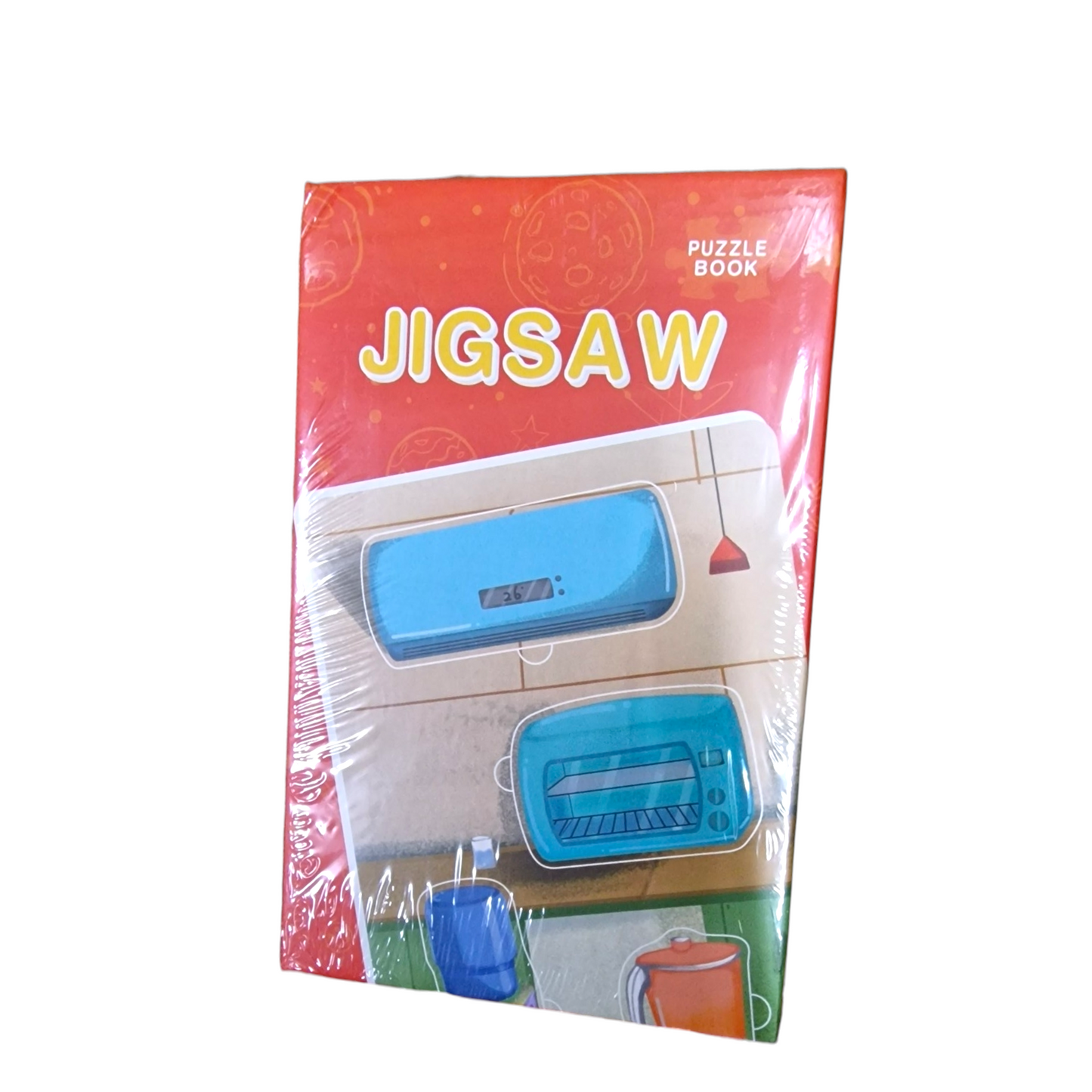 Osorterad puzzel bok för barn